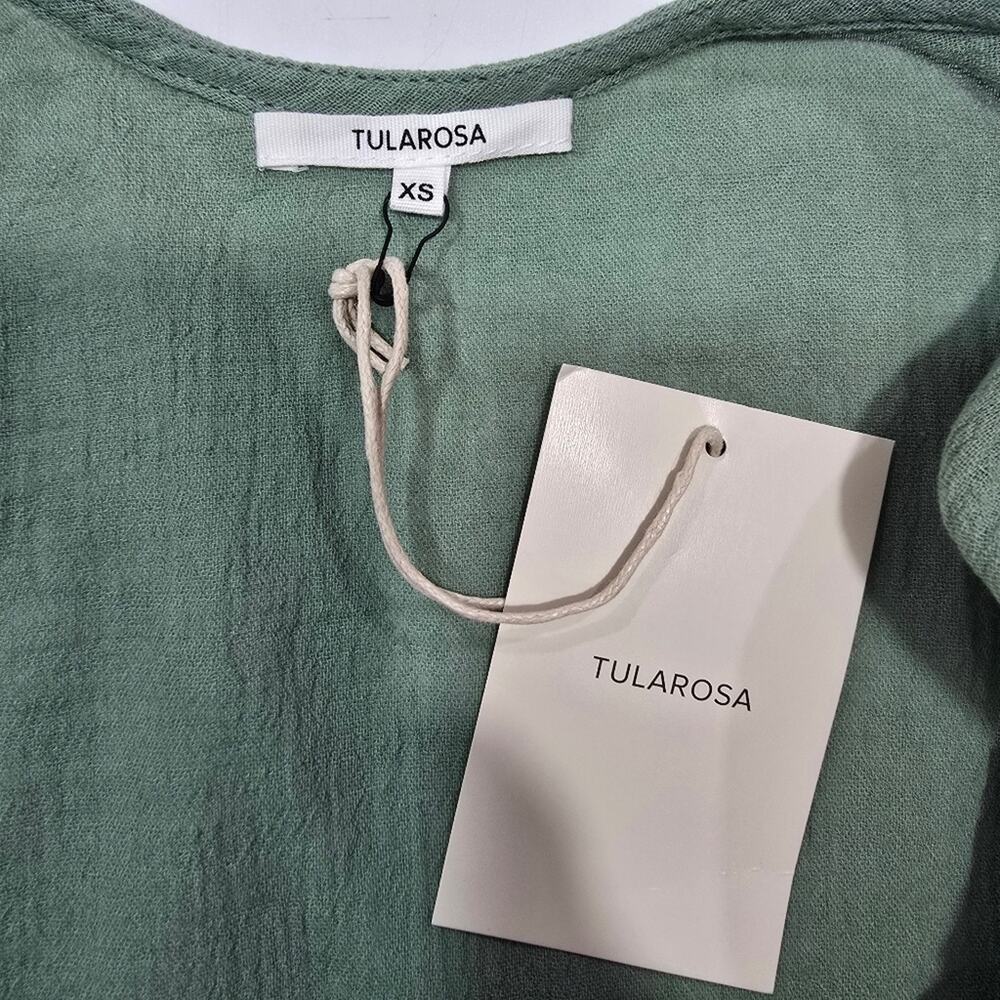 Tularosa Karla Maxi Dress in Olive Green XS - Picture 9 of 11